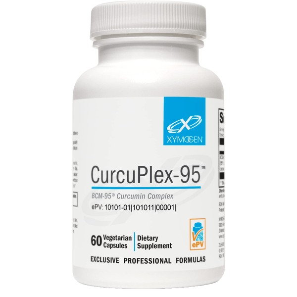 XYMOGEN XYMOGEN CurcuPlex-95 - Turmeric Curcumin Supplements with Enhanced Bioavailability