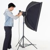 PATIKIL 6.9ft Light Stand Photography, Adjustable Light Stand Photography Tripod
