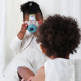 Tolo Baby Camera | Interactive Toy for Babies 12+ Months | Flash Pop & Rattling Sound, Clickable Lens, Viewfinder with Teddy | Develops Hand-Eye Coordination, Dexterity & Sound Recognition