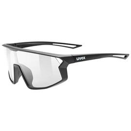Ubex Skyryse Jr. Sports Sunglasses for Kids, UV400, Large, Black Matte (Clear)