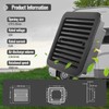 AUTOXBERT RV Exhaust Vent Fan, 2.4W 12V One-Way Silent Wind