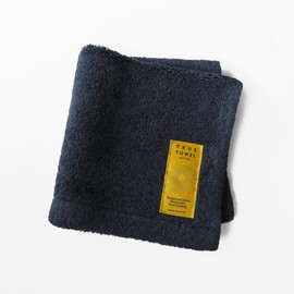TRUE TOWEL Classic SUGOI Wash Towel, Luxury Imabari Towel (Navy)
