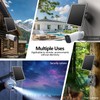 8W Solar Panel for Outdoor Security Camera, 5V Micro USB&
