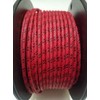 Vintage Braided Cloth Covered Primary Wire 16 gauge Red w/