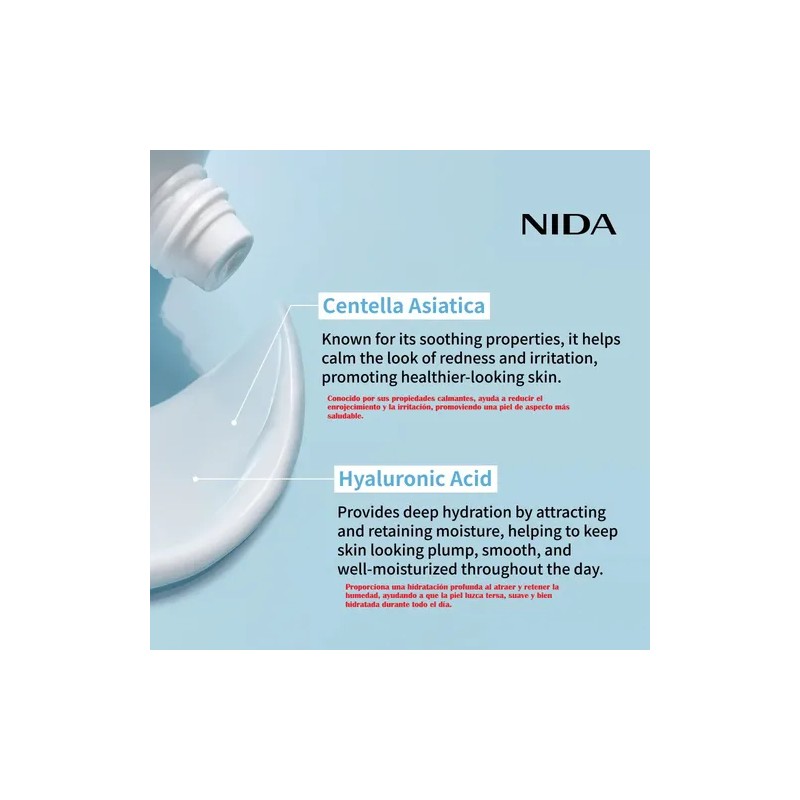 Crema Hidratante Nida Ultimate Korean Moisturizing Cream, 100 ml