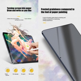 Snailcanfly 2pcs Matte Hydrogel Film Paper Texture for Lenovo Tab M11 11.0" 2024 Tablet paper PET film cover fingerprint unlocking Anti-Glare Anti-Fingerprint
