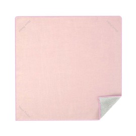 Magic Pocket Lazy Makeup Bag with Self-Adhesive Wrap, 22x22in Large Capacity Inner Pouch Cosmetic Travel Makeup Bag Easy Wrapping and Safe Protection for Tech Device, Brushes, Accessories - Color: Pink