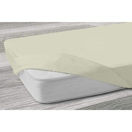 Gabel DiPiù Colore e Benessere Bottom Sheet, Percale 200x175x0.3 cm Linen