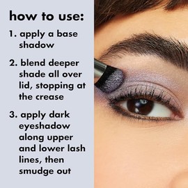 e.l.f. Kit de Pinceles para Ojos Ahumados, Juego de 5 Pinceles de Maquillaje para Crear un Look de Ojos Ahumados, Aplicar y Mezclar Sombra de Ojos, Ve
