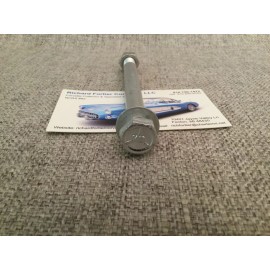 Pivot bolt, alternator w/P/S all BB 1965-74 Corvette Alternator Pivot BOLT WB 3/8-16x4-1/2" w/SAE Flat Washer & Nut