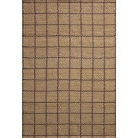 Loloi Chris Loves Julia Fletcher Collection FLE-01 Natural/Brown 2'-3" x 3'-9", .37" Pile Height, Runner Rug