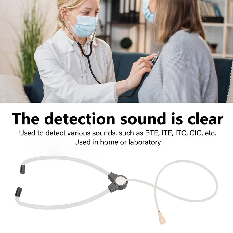 Replacement Stethoscope Tube Binaural Sound Noise Detection Accessory Stethoscope Tube