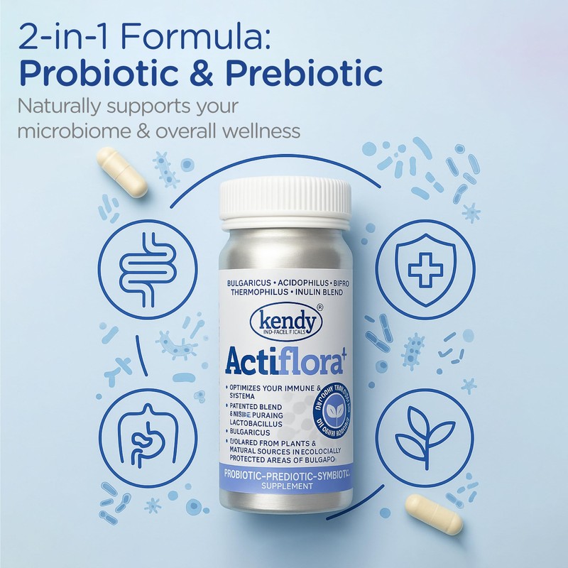 Probiotic + Prebiotic & Synbiotic Capsules – Advanced Formula w/L.