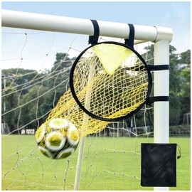 AWAVM Soccer Top Bins Target Net Soccer Target Goal Football Target | Outdoor Football Throwing Target For Kicking Accuracy Training Goal Target Nets For Shootings Accuracy Training Practice Equipment