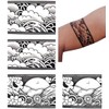 Nami4 Temporary Bracelet Tattoo Japanese Wave Design Tattoo Sun Tattoo