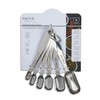 CORE HOME 6-Piece Stainless Steel Measuring Spoons Set | Narrow