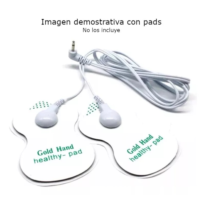 Smart Choices Cable Electrodos 2 Salidas Y Plug De 2.5mm