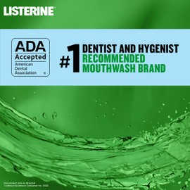 Listerine Listerine Smart Rinse Kids Mouthwash, ADA Accepted, Alcohol-Free Anticavity Sodium Fluoride Mouthwash, Oral Rinse for Dental Cavity Protection, Mint Shield Flavor, Convenience Pack, 500 mL, 2 Pack
