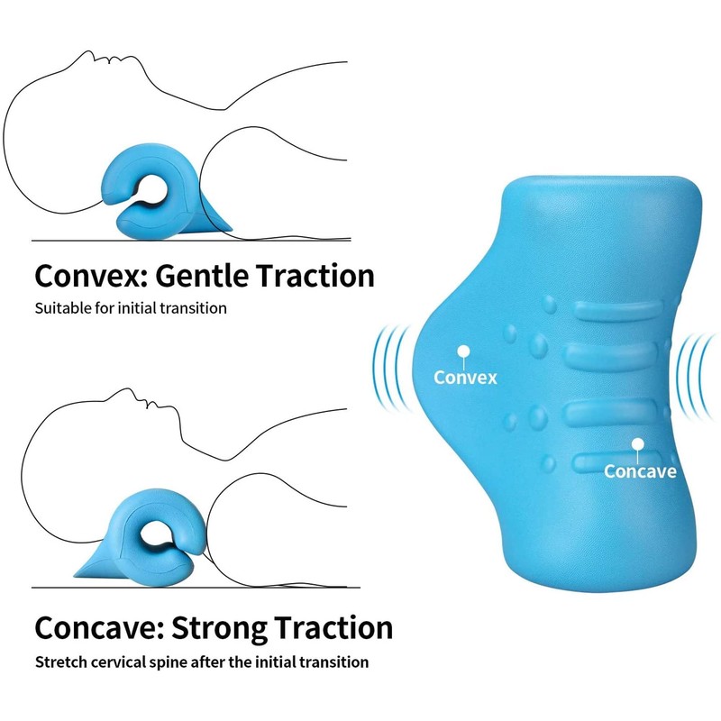 Neck Stretcher, Neck Releaser, Neck Roll, Neck Cervical Traction Cushion,
