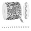 KYUNHOO 6.5FT/2M Stainless Steel Chunky Chains for Jewelry Making 10MM