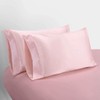Homiest 3pcs Satin Sheets Set Luxury Silky Satin Bedding Set