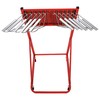 KUAFU Mobile Blueprint Storage Rack w/ 12 Adjustable Height &