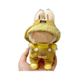 17cm Stuffed Animal Clothes Dress-up Cotton Doll Clothes Crochet Doll Clothes First Generation Second Generation Cute BJD SD Doll Accessories Lovebu's Accessories Body Not Included (02)