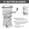 IX INOXTO Hydration Backpack with 2L Water Bladder Bag for