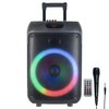 IQ Sound IQ-6412DJBT 2 X 12-inch Portable Bluetooth Speaker, TWS,