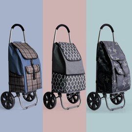 Foldable shopping cart, hand cart, sturdy shopping cart, carrier, 4 types of large wheeled carts, Joya shopping cart / 접이식 쇼핑카트 핸드카트 튼튼한 장바구니 캐리어 큰바퀴 손수레 4종, 조이야 쇼핑카트