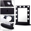 Tangkula Hollywood Makeup Vanity Mirror W/Light Tabletops Lighted Mirror Dimmer