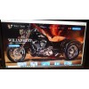 WILLY SHINY HARLEY 2024-2025 FORK LEG AXLE CAPS HEX DESIGN