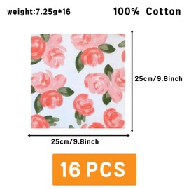 FAIRYGATE Fabric Scraps Crafts Precut Cotton Fabrics Squares for Quilting Patchwork and Sewing Crafts Flower Printed for Cloths DIY Handmade Sewing C0617