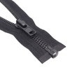 MebuZip #8 8 Inch Black Nickel Teeth Separating Jacket Zipper