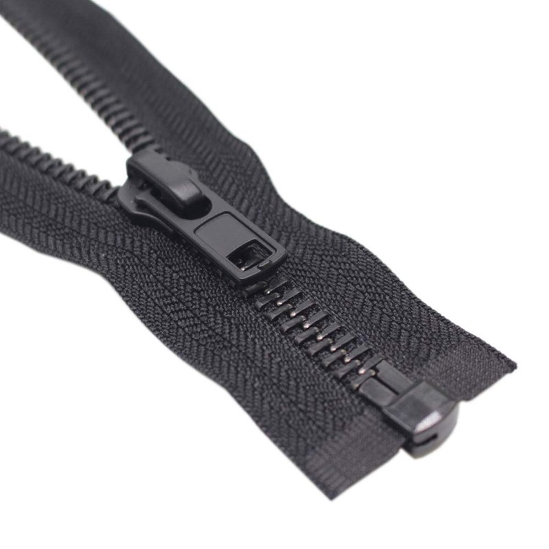 MebuZip #8 8 Inch Black Nickel Teeth Separating Jacket Zipper