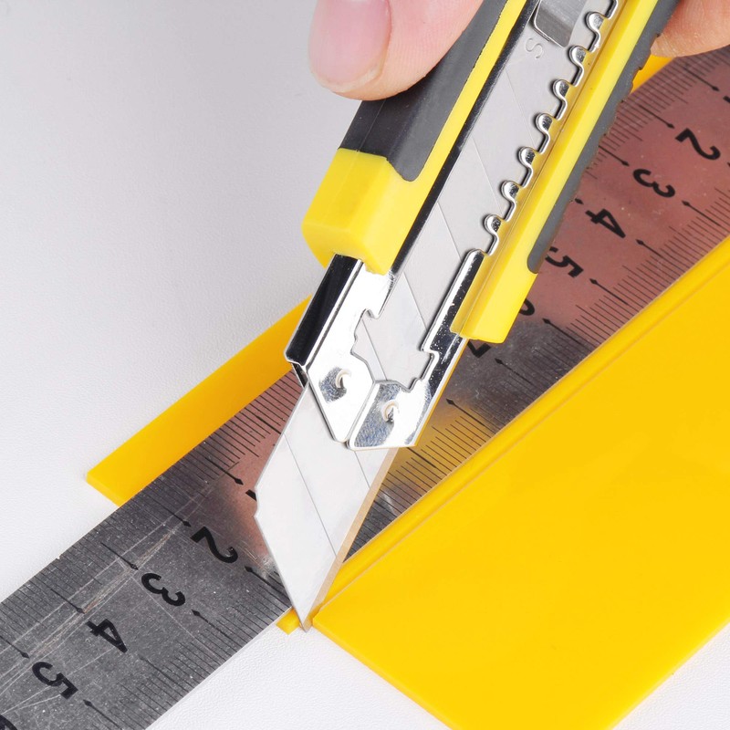 DOWELL Utility Knife Box Cutter Retractable Self Loading Heavy Duty