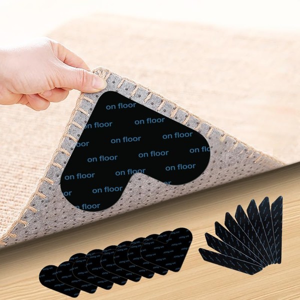 Anti-Slip Sheet Carpet Anti-Slip Tape [Net Hardened, Leaves No Traces,
