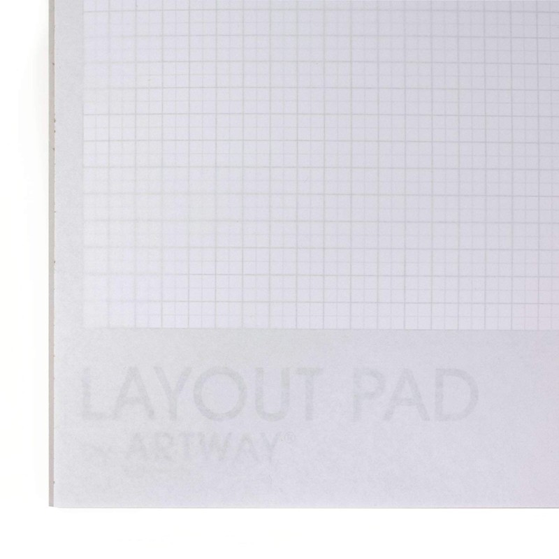 Artway - Grid Sketch Pad - 60gsm - 35 Sheets