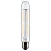 Satco 21860-4T6.5/LED/CL/930/120V/E17/1CD Tubular (S21860) Intermediate Screw Base Exit Light Bulb