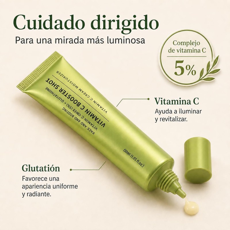 2Pzs Vitamina C con Glutatión y Vitamina E, Vitamin C