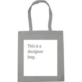 Hippowarehouse This is a Designer bag Tote Shopping Gym Beach Bag 42cm x38cm, 10 litres