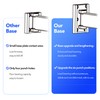 BOQORAD Clothes Drying Rack Wall Mounted,Extending Laundry Rack Wall Mount,Collapsible