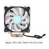 CPU Fan 4 Pure Copper Heat Pipes Mute Heatsink with