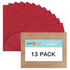 HTVRONT Red Glitter HTV Heat Transfer Vinyl Bundle: 13 Pack