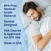 いびき防止マウスピース、コンフォートサイズ#1、シングルリフィル、ブルー、米国製、BPAフリー、医療グレード素材 (Blue)
