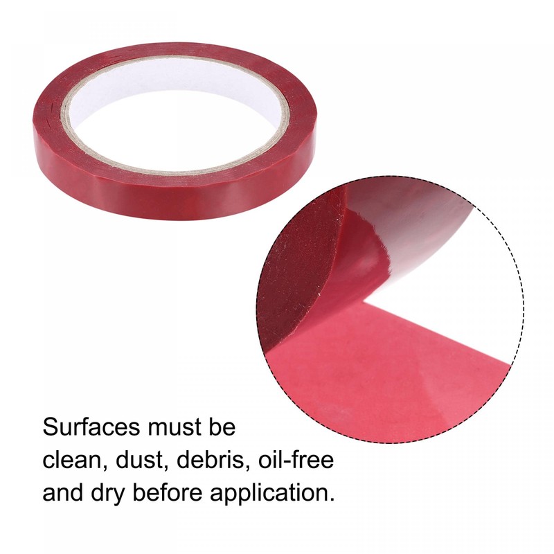 sourcing map Transfer Tamper Evident Security Packaging Packing Tape, 9/16