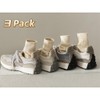 MANGMAO 3 Pairs Crew Socks for Women Cute Fall Knit