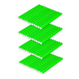 Bike Spoke Reflectors Bicycle Wheel Spoke Warning Reflector Cycling Reflective Strips 48pcs Green Bicycle Wheel Spoke Reflector Bicycle Spoke Reflective Strip Cycling Wheel Reflector Bike Warning