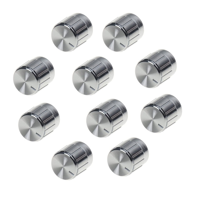 20pcs Colors 6mm 270 Degrees D Axis Potentiometer Control Knobs