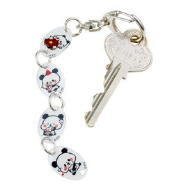 Artec 55465 Mochi Panda Keychain Making Kit, Toy, Toy, Educational, Children, Play, Mochi Squishy, Character Key Holder Kit, Handmade